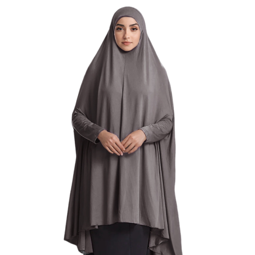 Women Formal Wear Hijab - Caftan Plain Muslim Abayas Modest Wear