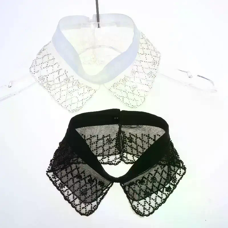 Women'S Formal Wear Accessories - Women Half Shirt Detachable Lace Collar