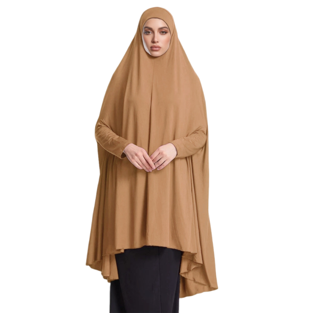 Women Formal Wear Hijab - Caftan Plain Muslim Abayas Elegant Modest