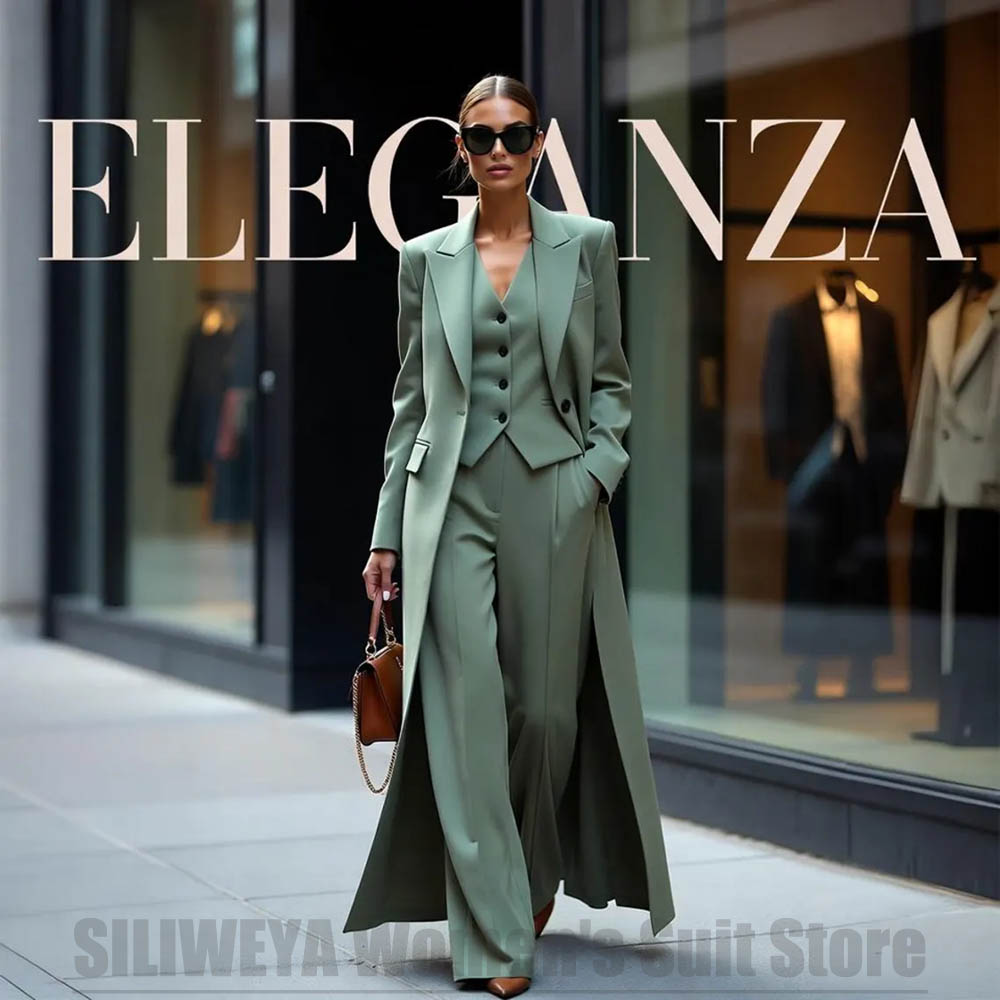 Women Formal Wear Business - Chic Women's Suit Set Three Piece
