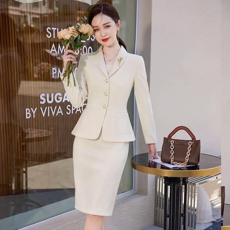 Women Formal Wear Stitching - High Quality Fabric OL Styles Dress
