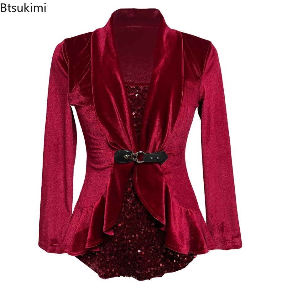 Women Formal Wear Stitching - 2026 New Women Fashion Sexy Sequin