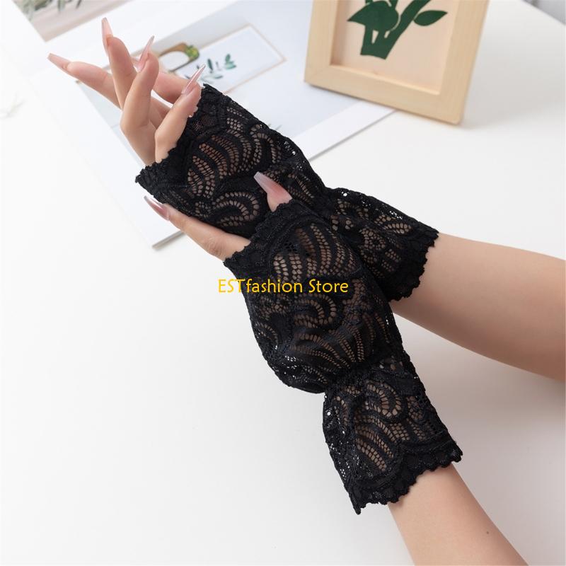 Women'S Formal Wear Accessories - Y5GC Comfortable Knitted Lace Detachable Sleeves