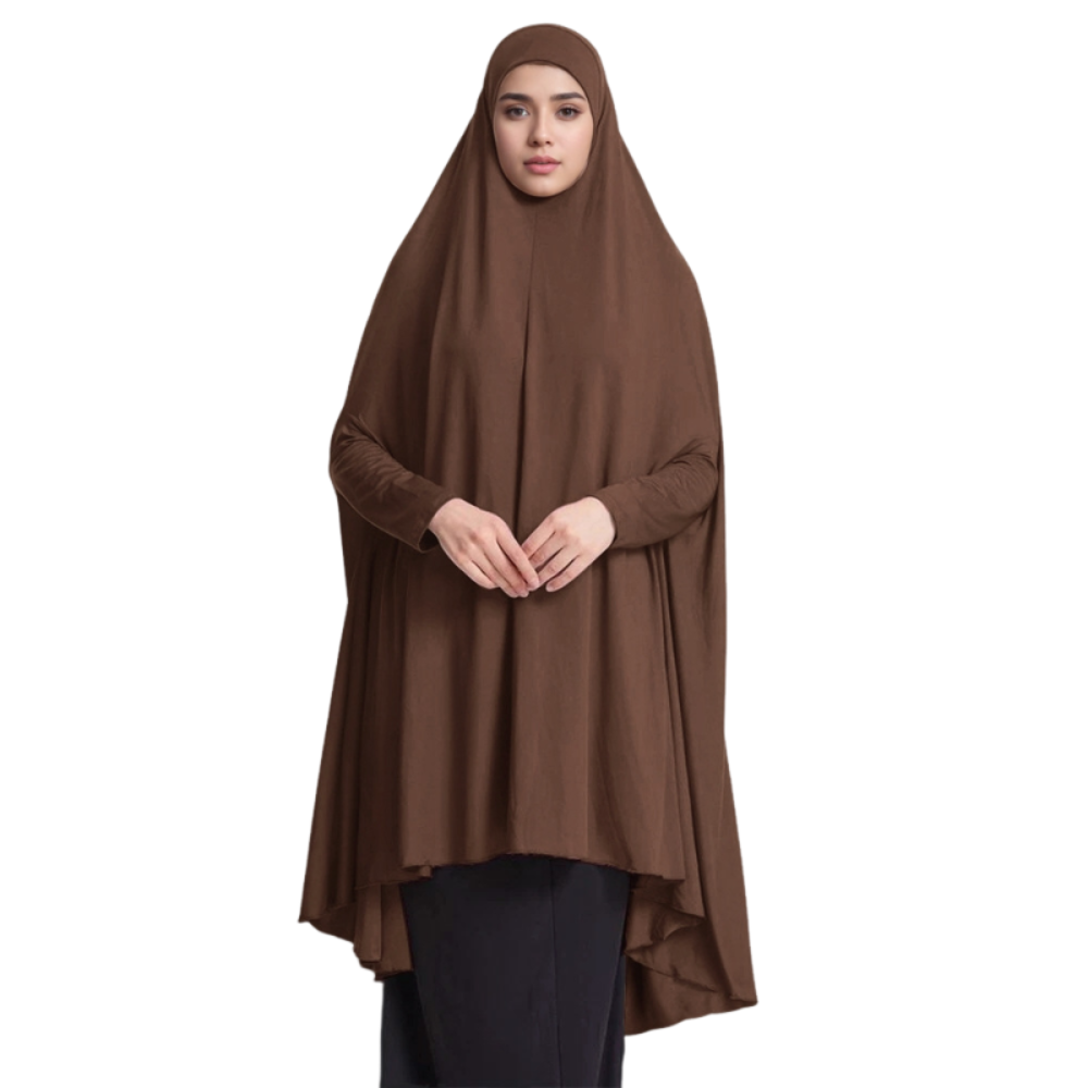 Women Formal Wear Hijab - Caftan Plain Muslim Abayas Modest Wear