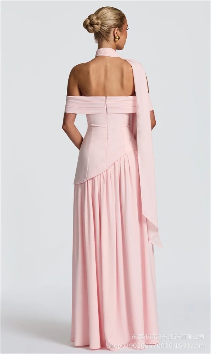 Pink Women Prom Dress With Sca - огляд і ціна Women'S Red Formal Wear