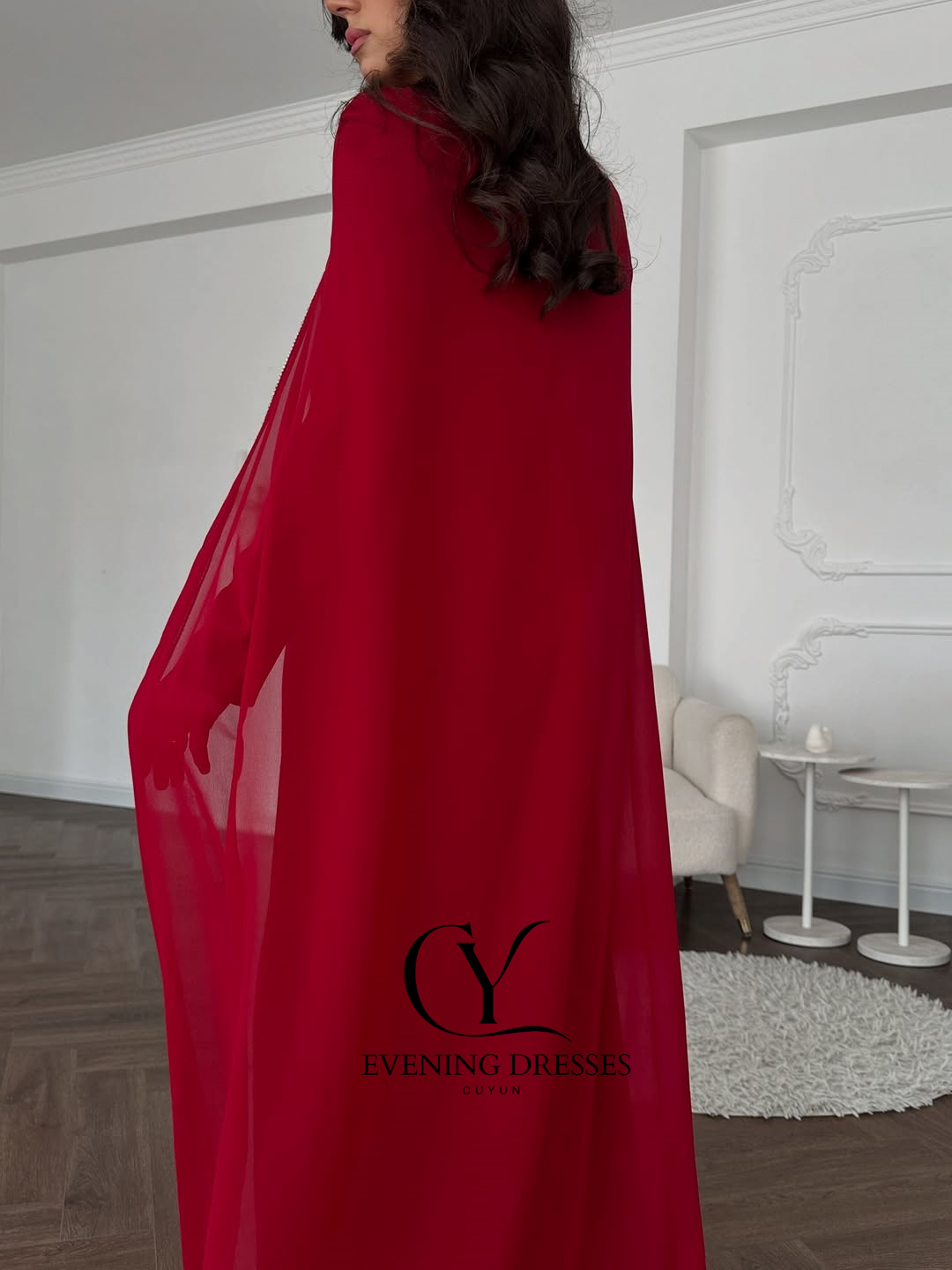 CUYUN Red Saudi Women Evening  - огляд і ціна Women Formal Wear Dubai