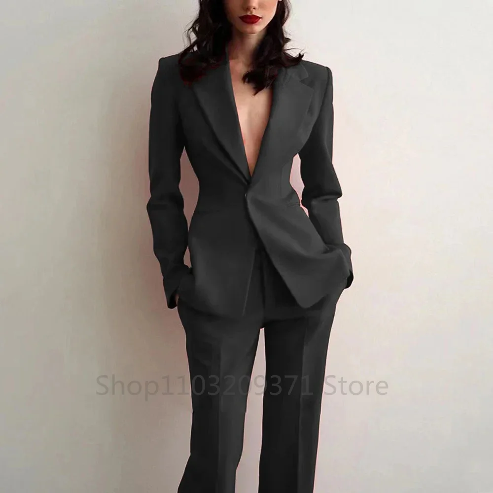 Women's Suit Party Wedding Plu - огляд і ціна Blazer Set Women Formal