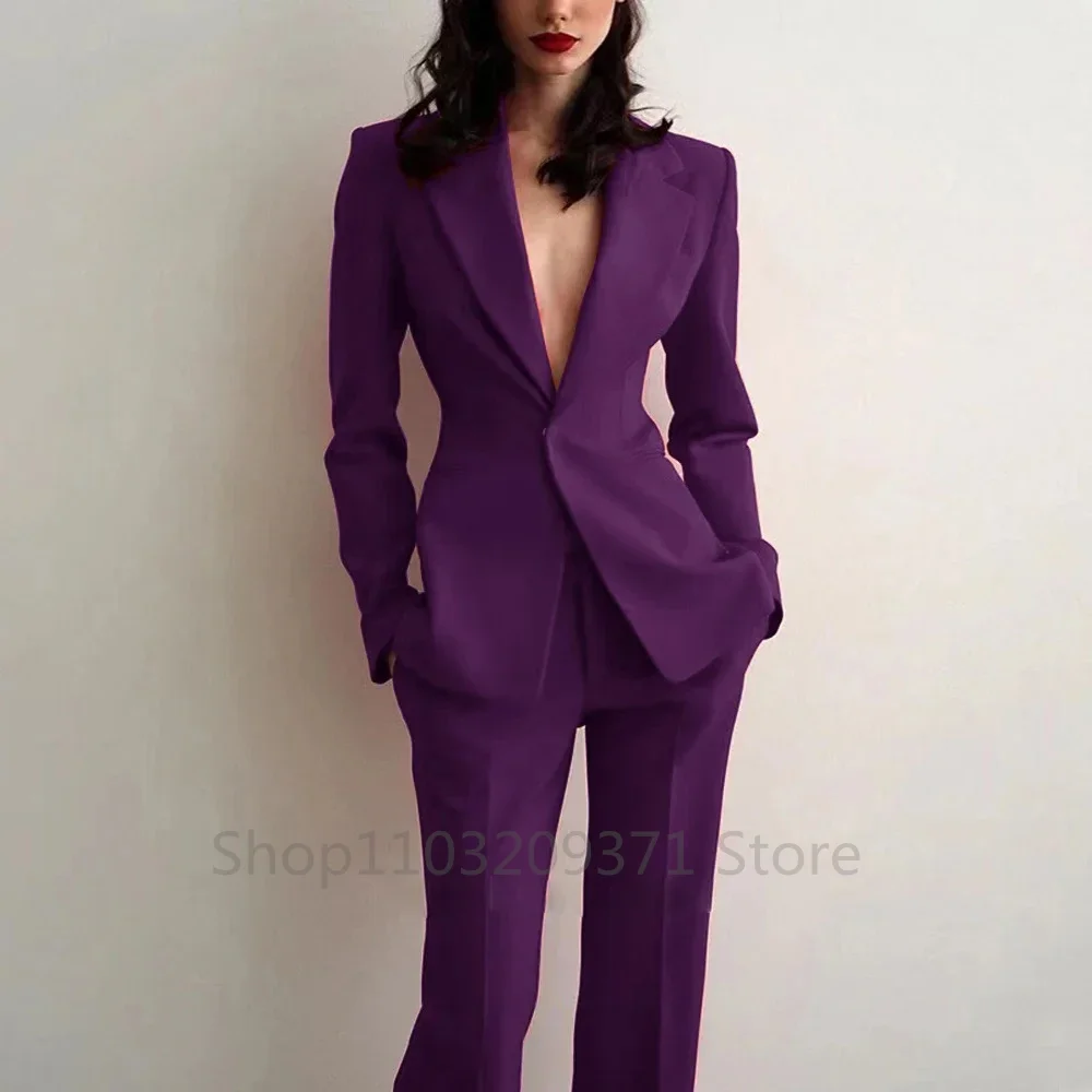 Women's Suit Party Wedding Plu - огляд і ціна Blazer Set Women Formal