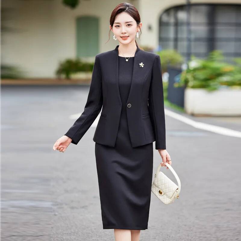 Plus Size Formal Autumn Winter - огляд і ціна Women Formal Wear Stitching