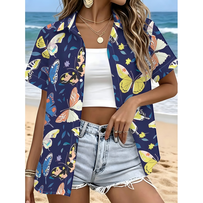 Women's Butterfly Print Full-B - огляд і ціна Women Formal Wear Stitching