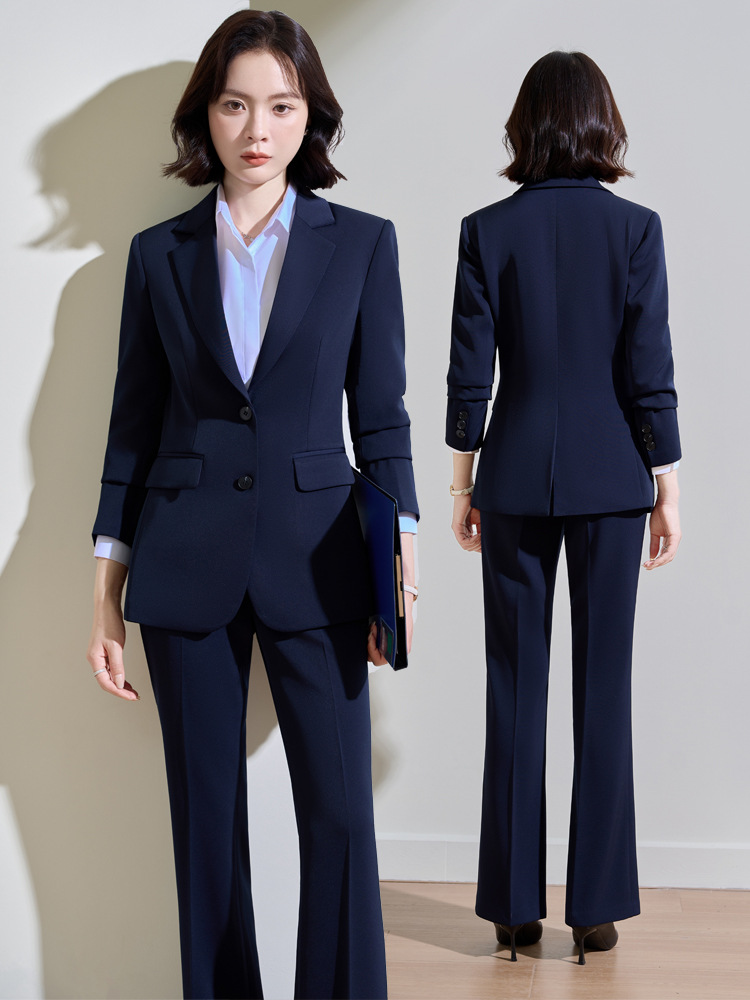 Navy blue professional suit fo - огляд і ціна Women Formal Wear Shirt And Pant