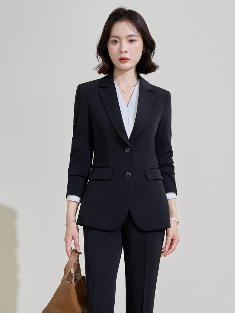 Navy blue professional suit fo - огляд і ціна Women Formal Wear Shirt And Pant