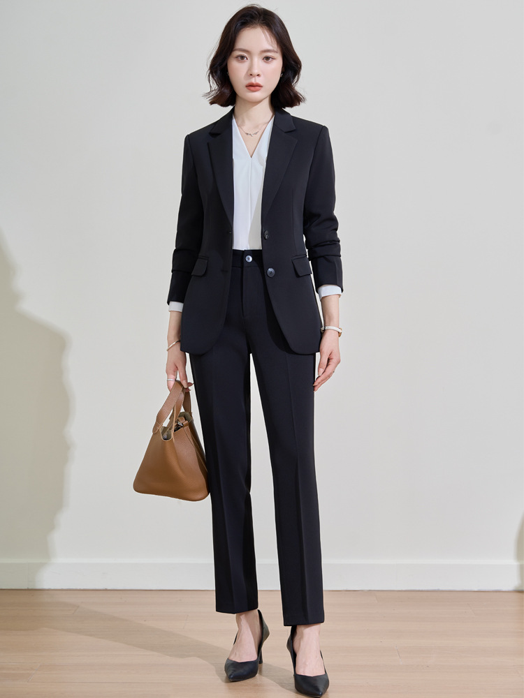 Navy blue professional suit fo - огляд і ціна Women Formal Wear Shirt And Pant