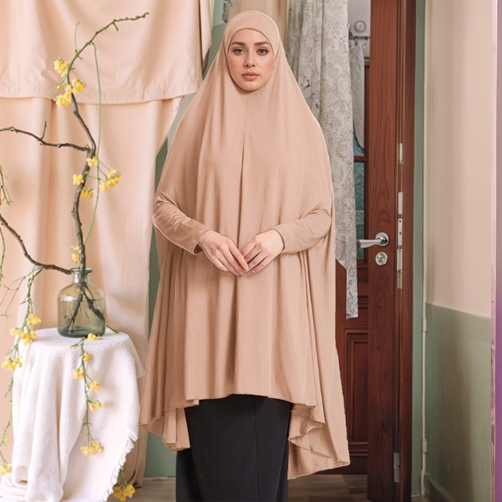 Caftan Plain Muslim Abayas Ele - огляд і ціна Women Formal Wear Hijab