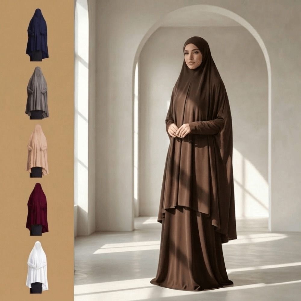 Caftan Plain Muslim Abayas Ele - огляд і ціна Women Formal Wear Hijab