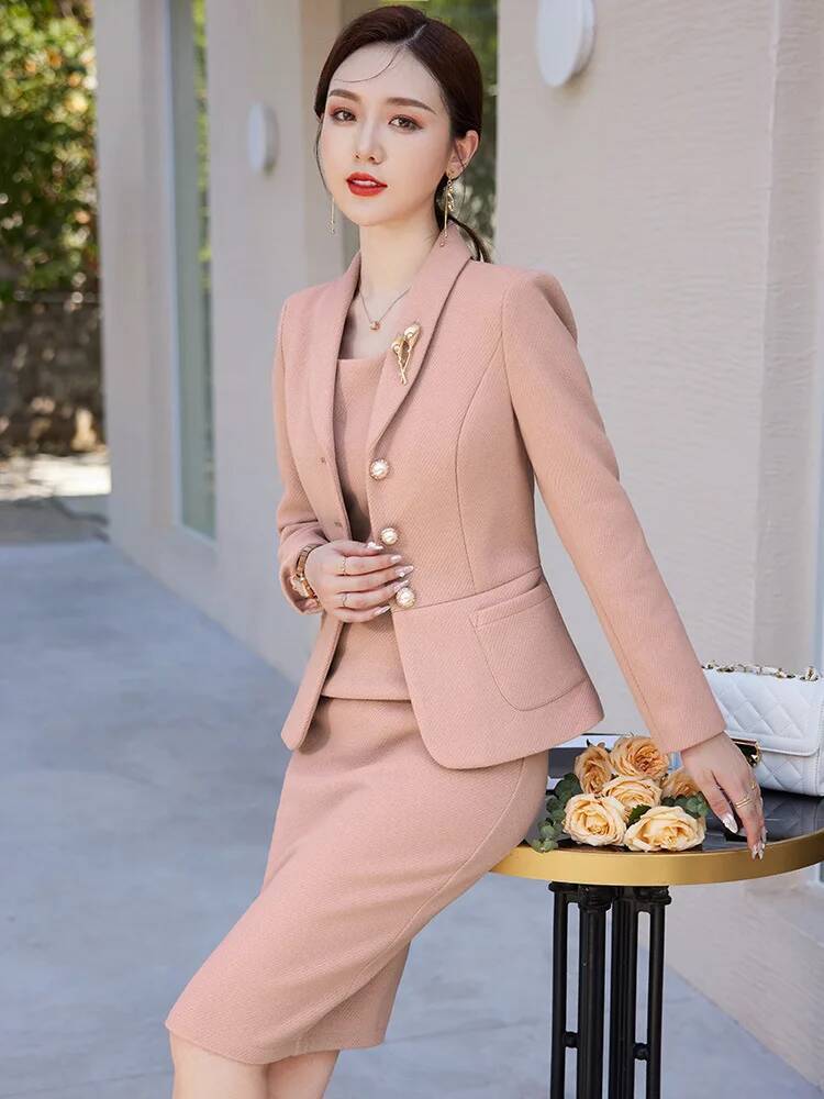 High Quality Fabric OL Styles  - огляд і ціна Women Formal Wear Stitching