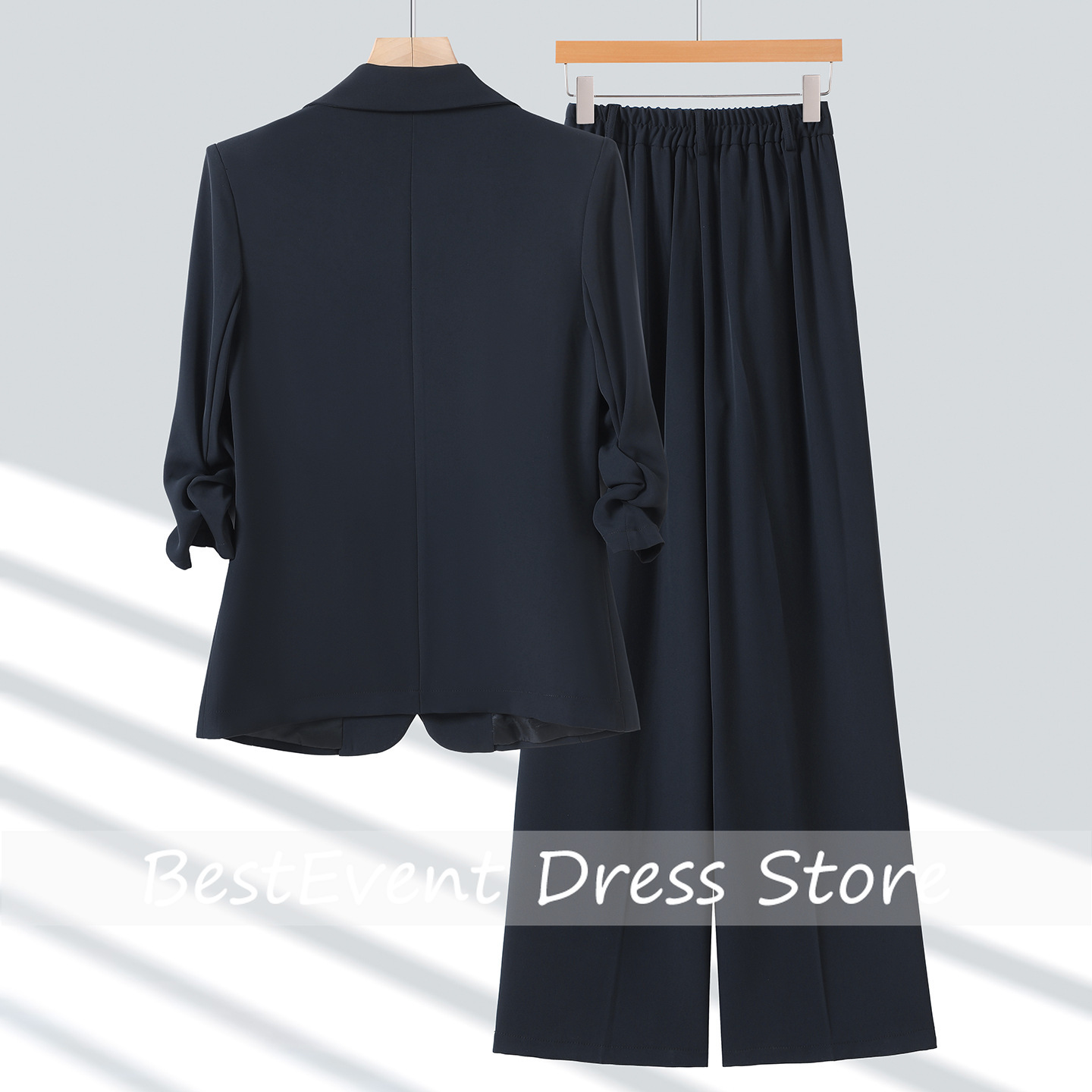 Light Blue Women's Suit Jacket - огляд і ціна Blazer Set Women Formal