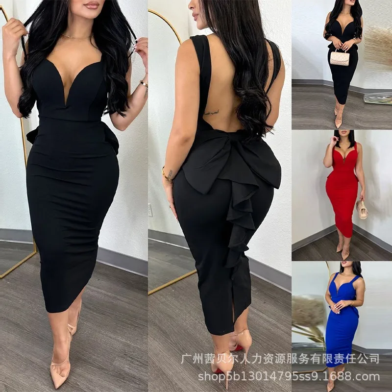 New Women's Backless Ruffles P - огляд і ціна Women Formal Wear Zara