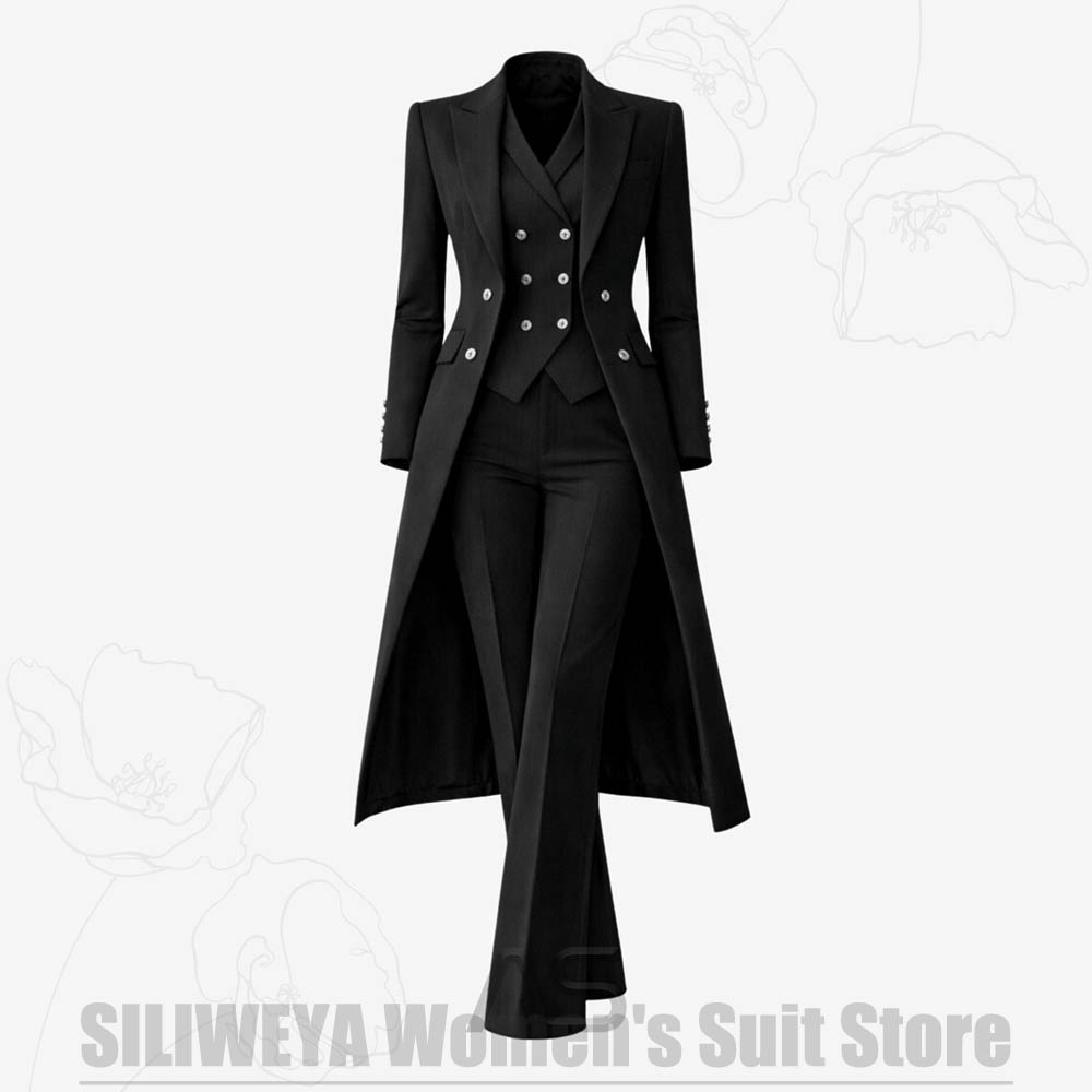 Women's Suit 3 Piece Double Br - огляд і ціна Women Formal Wear Shirt And Pant