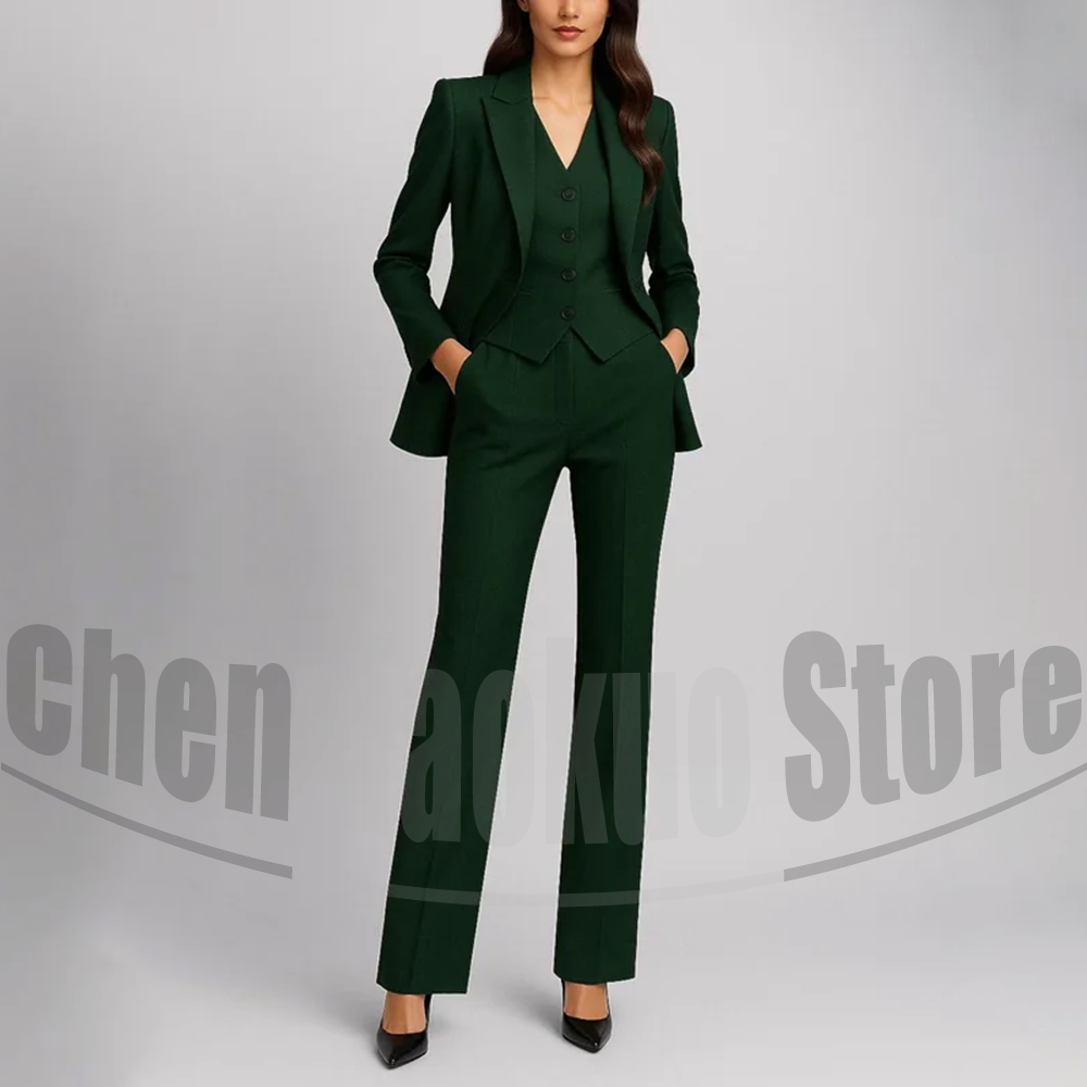 Women's Three Piece Suit Set F - огляд і ціна Women Formal Wear Shirt And Pant