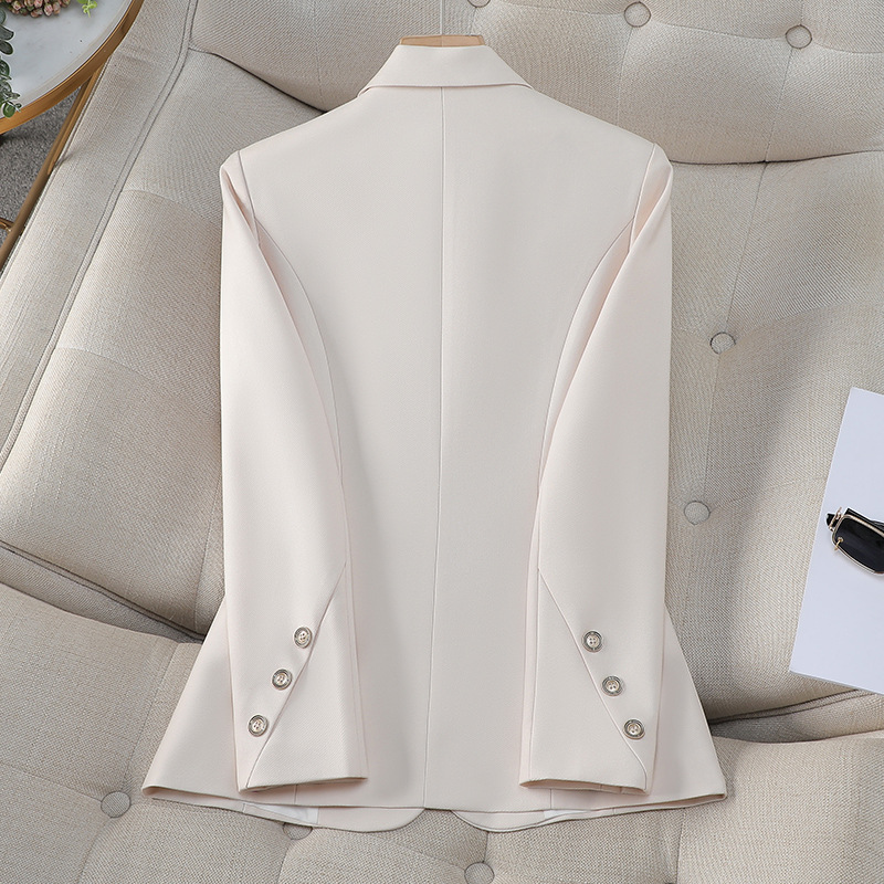 Women Double Breasted Solid Bl - огляд і ціна Formal Winter Wear Women Jacket