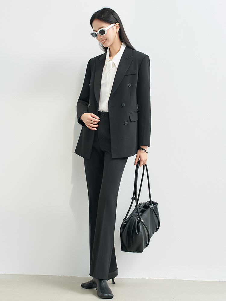 Navy Blue Professional Skirt S - огляд і ціна Women Formal Wear Shirt And Pant