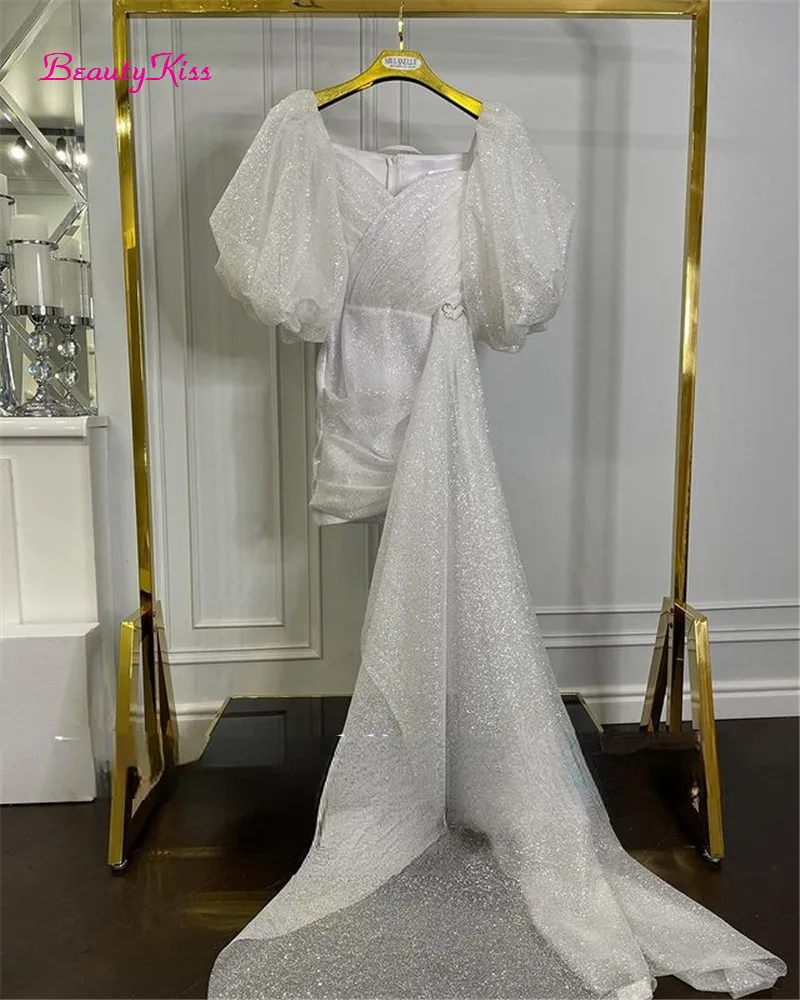 Shimmer Short Wedding Dress Pu - огляд і ціна Women Formal Wear Dubai