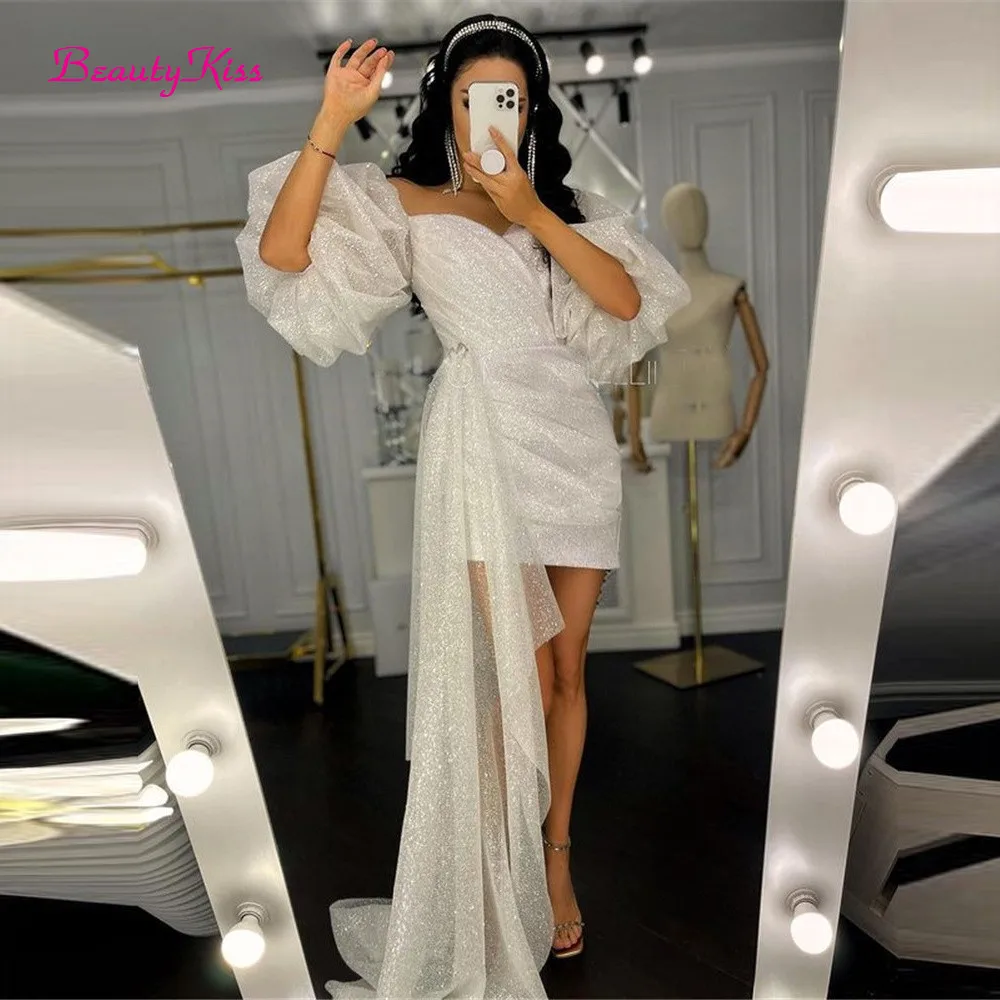 Shimmer Short Wedding Dress Pu - огляд і ціна Women Formal Wear Dubai