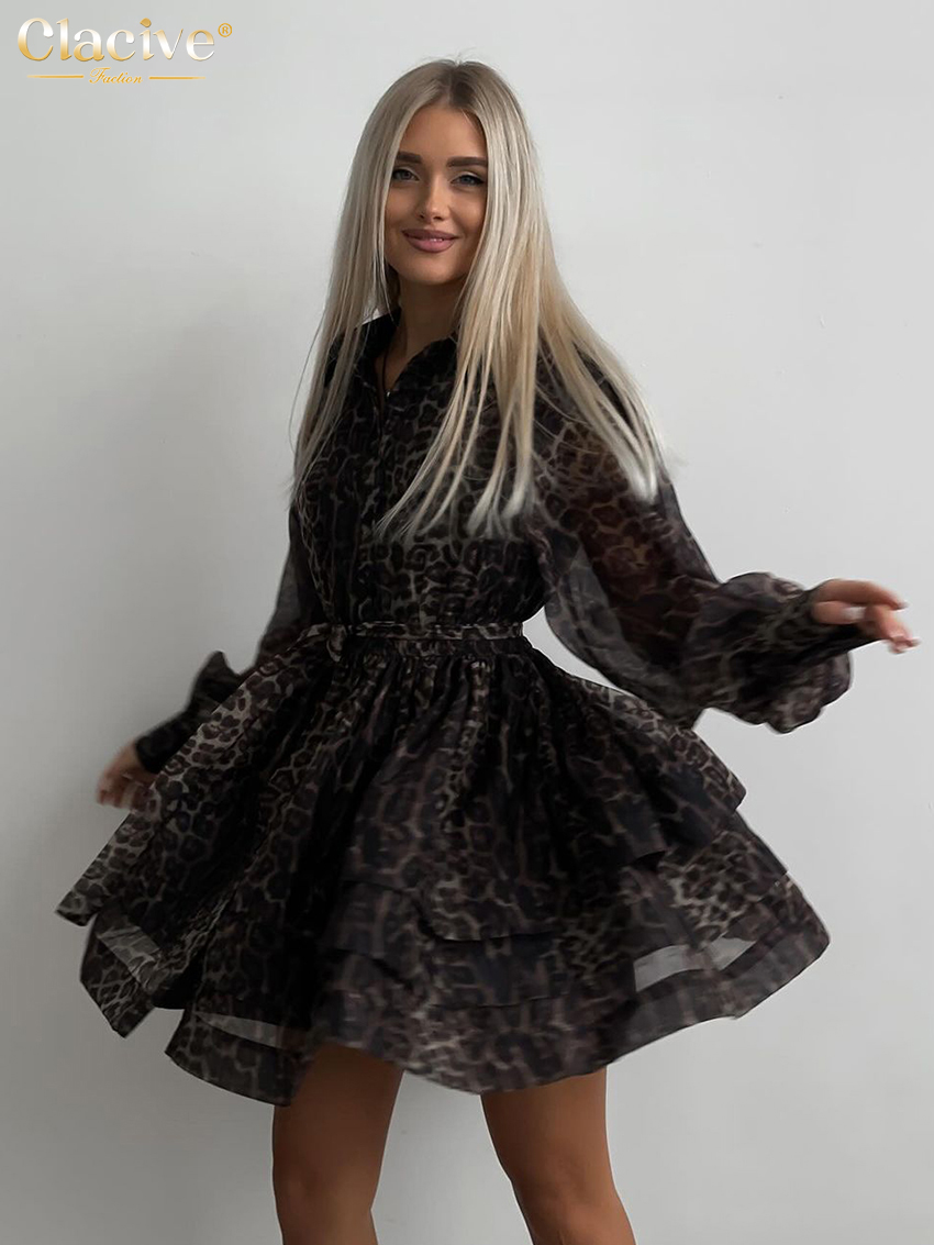 Clacive Fashion Leopard Print  - огляд і ціна Women Formal Wear Zara