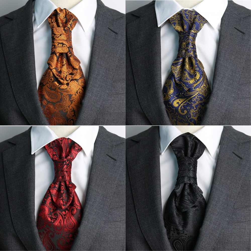 Luxury Jacquard Floral Neck Ti - огляд і ціна Women'S Formal Wear Accessories