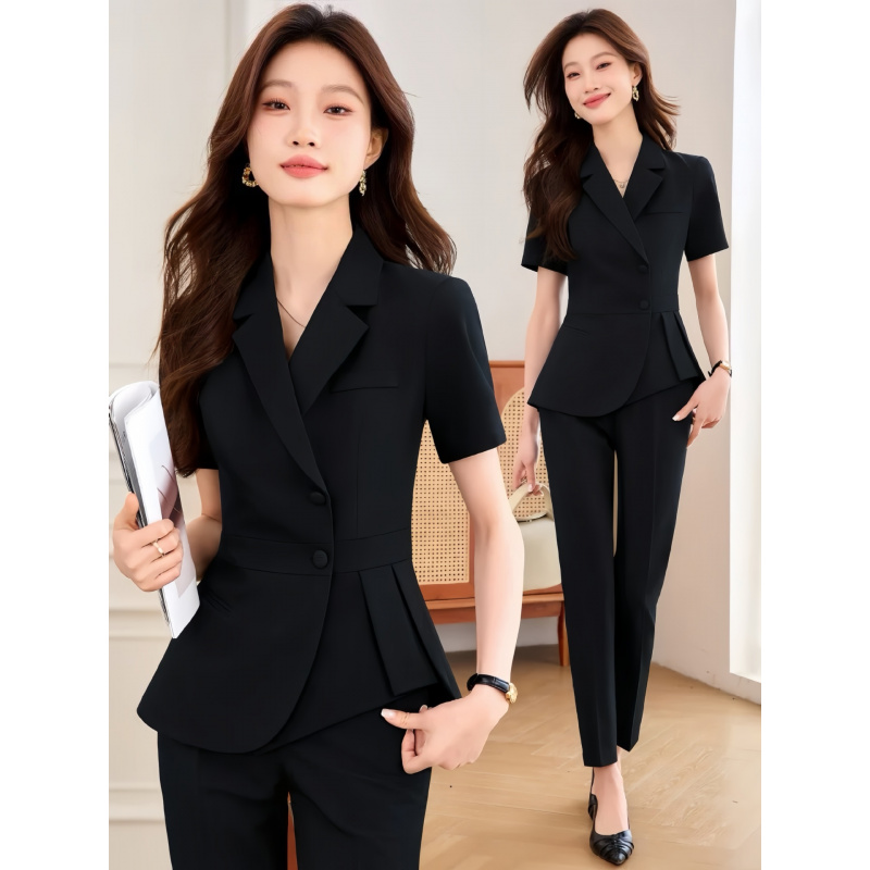 Navy blue women's thin profess - огляд і ціна Women Formal Wear Shirt And Pant