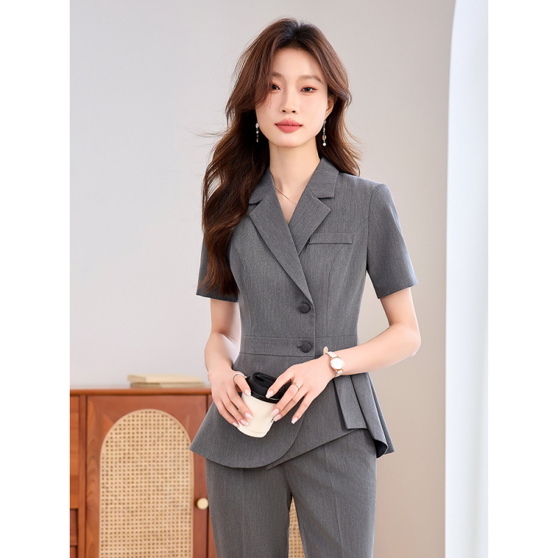 Navy blue women's thin profess - огляд і ціна Women Formal Wear Shirt And Pant